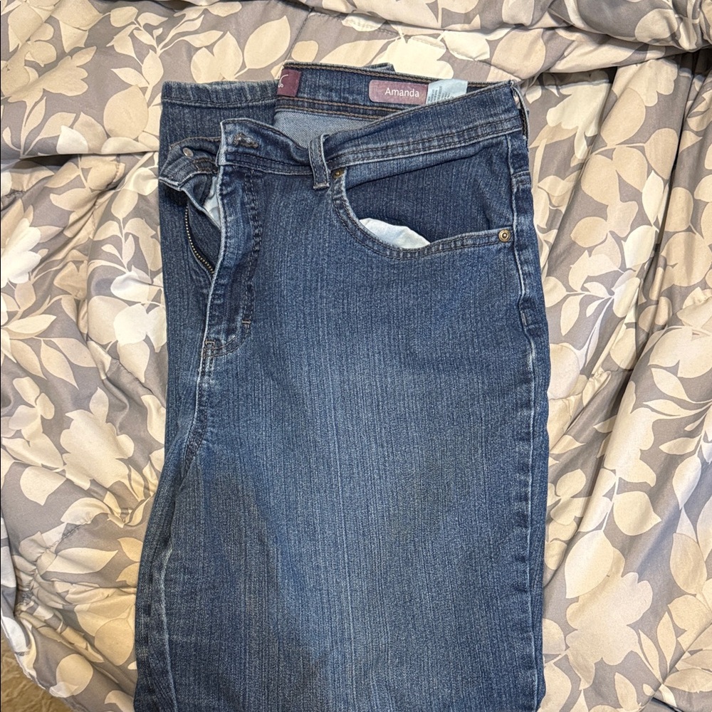 Gloria Vanderbilt Blue Jeans